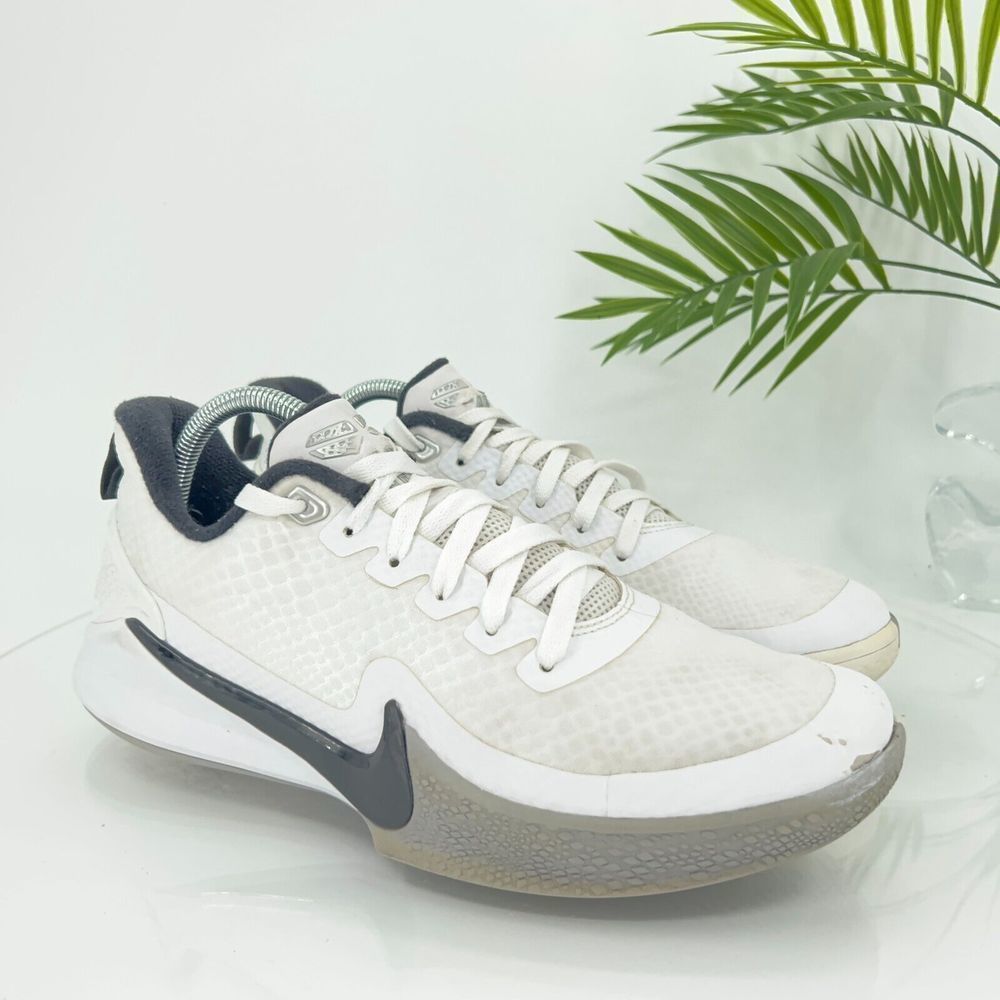Nike Mamba Focus TB White Mens Size 9 Basketball Shoes Kobe Bryant